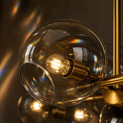 Lustre Globe, MODEST Grand, 8xE27, Or, Métal - 05_LC809-8.png