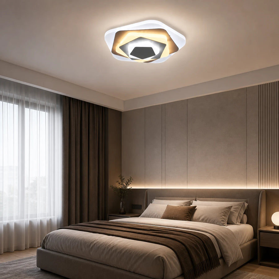 Lustre LED SIENA 40W, Diamètre 23cm, Lumière Froide/Chaude/Neutre, Blanc - 05_LL660WH.png
