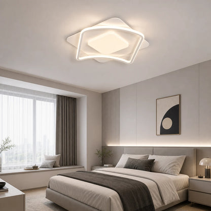 Lustra LED cu telecomanda MODERNO 53W, 2 Patrate, lumina Rece/Calda/Neutra, Dimabila, Alb - LT634-500P_size.png