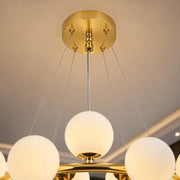 Lustre de chambre LOFT, 25x G9, or blanc, métal, hauteur réglable, moderne - 04_LC802-25GD.png