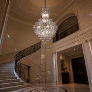 Lustre en cristal WINDSOR Grande Supremo 14xE14, diamètre 60X90cm, chrome brillant, hauteur réglable - 06_CC800-600X900CH.png