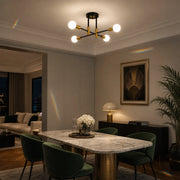 Lustre moderniste Gentile, 4x E27, noir et or, design moderne - 06_LC362-4BKGD.png