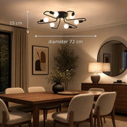 MODERNIST Hexa 6 Lustre, 6x E27, Noir, Design Moderne - 06_LC370-6BK.png