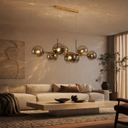 Lustre Globe, MODEST Grand, 8xE27, Or, Métal - 06_LC809-8.png