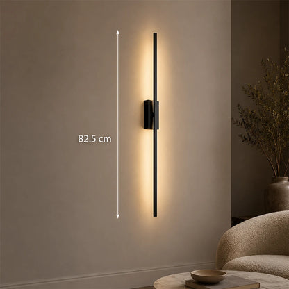 Lustre LED Raffaela 19W, 3000K, 4000K, 6000K, Acrylique 82,5cm, Noir - 06_LL870-80BK.png