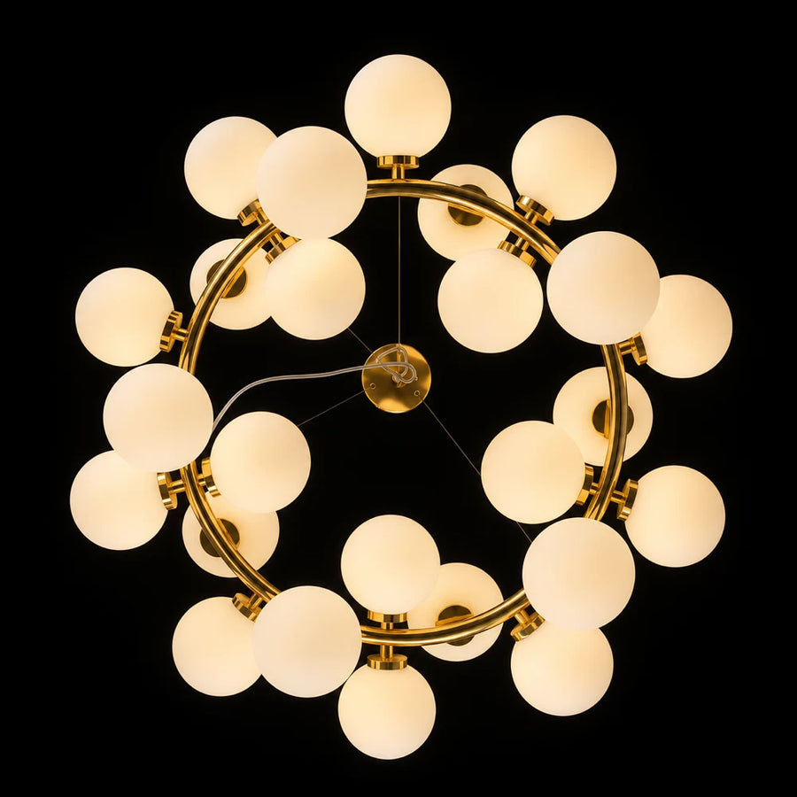 Lustre de chambre LOFT, 25x G9, or blanc, métal, hauteur réglable, moderne - 05_LC802-25GD.png
