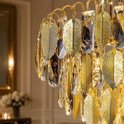 Lustre en cristal VENARIA 8x E14, diamètre 50 cm, or brillant, hauteur réglable - 07_CC8052-500GD.png