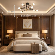 Lustre moderniste Hexa 8 Duo, 8x E27, noir et or, design moderne - 07_LC362-8BKGD.png