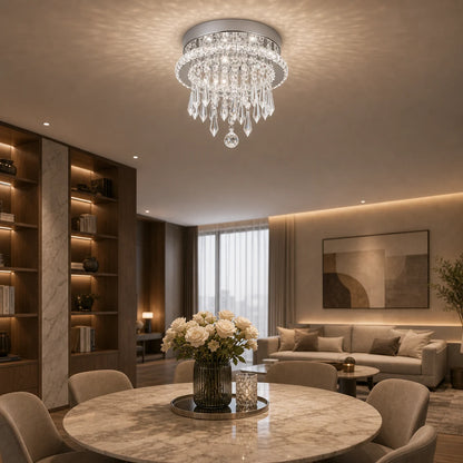 Lustre LED rond Alberico, 17 W, lumière froide/chaude/neutre, cristal, chrome brillant - 07_LL010.png