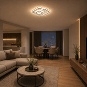 KOMPACTO Lustre LED 56W, 3 Carrés, Lumière Froid/Chaud/Neutre, Blanc - 07_LL646-300P.png