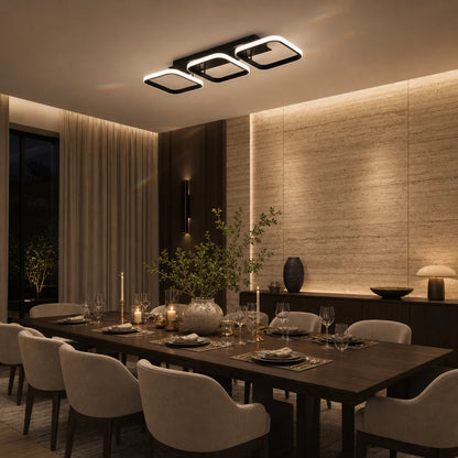 Lustre LED VERTEX 34W, 3 carrés, Linéaire, Lumière Froid/Chaud/Neutre, Noir - 07_LL770-3BK.png