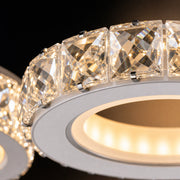 Lustre LED avec télécommande et cristal NOVA ROTONDA RGB 82W, 4 Cercles, Lumière Froid/Chaud/Neutre, Dimmable, Blanc - 07_LT073-4WH.png