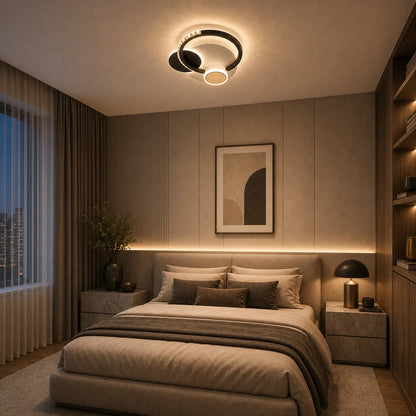 Lustra LED cu cristal PRISMIQ 45W, 3 Cercuri, lumina Rece/Calda/Neutra, Negru - 04_LL654-300BK.png