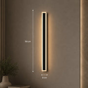Applique murale LED d'extérieur Mack, Longueur 90 cm, 10 W, IP65, Métal, Linéaire, Noir - 08_AX200-900BK.png