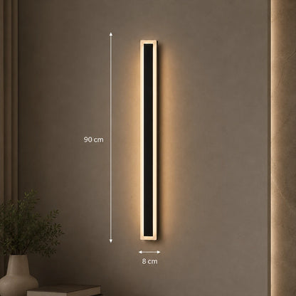 Applique murale LED d'extérieur Mack, Longueur 90 cm, 10 W, IP65, Métal, Linéaire, Noir - 08_AX200-900BK.png