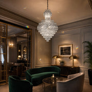 Lustre en Cristal WINDSOR Grande Supremo 14xE14, diamètre 60X90cm, Chrome brillant, hauteur réglable - 08_CC800-600X900CH.png
