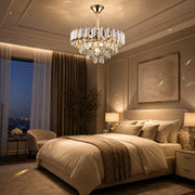 Lustre Cristal VERSAILLES Nobile 5xE14, Diamètre 40cm, Or Brillant et Blanc - 08_CC900-400WH.png