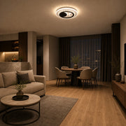 Lustre LED en cristal ARIELLA 39W, Rond, Lumière Froide/Chaude/Neutre, Noir - 08_LL602BK.png