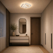 Lustre LED SQUARE 57W, 3 Carrés, Lumière Froid/Chaud/Neutre, Blanc - 08_LL647-300P.png