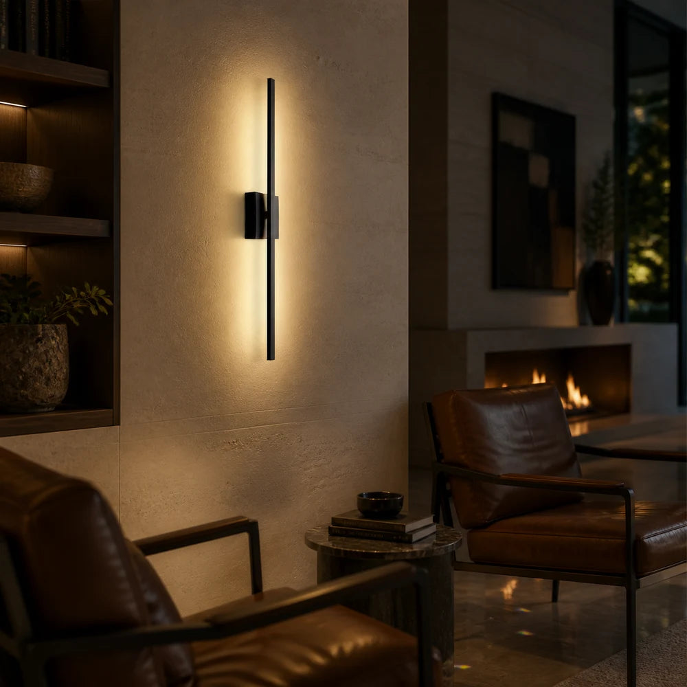 Lustre LED Raffaela 19W, 3000K, 4000K, 6000K, Acrylique 82,5cm, Noir - 08_LL870-80BK.png