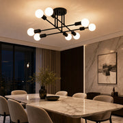 Lustre Octa moderniste classique, 8x E27, noir, design moderne, métal, sans abat-jour - 05_LC360-8BK.png