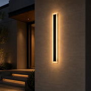 Applique murale LED d'extérieur Mack, longueur 30 cm, 4 W, IP65, métal, linéaire, noir - 09_AX200-300BK.png