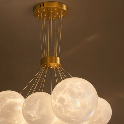 MODERN LOFT Lustre Bagliore, Globe, 9xE27, Hauteur réglable, Or - 09_LC816-9GD.png