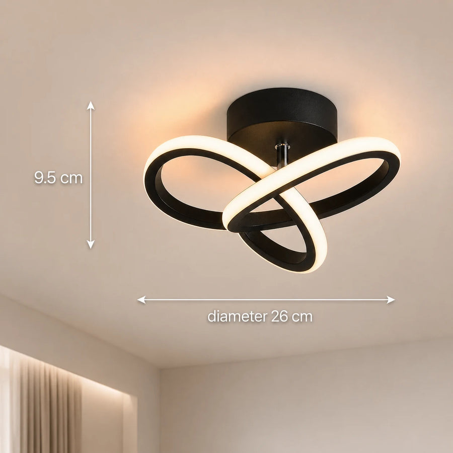 Lustre LED VERTEX Infinitum 13W, Lumière Froide/Chaude/Neutre, Noir - 09_LL563BK.png