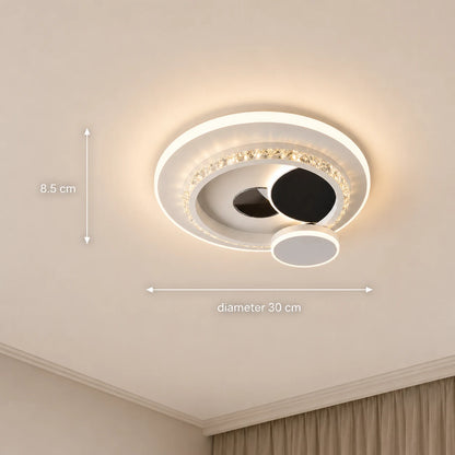 Lustre LED avec cristal HELIOX, 37W, 4 Cercles, Lumière Froid/Chaud/Neutre, Noir - 09_LL653-300BK.png