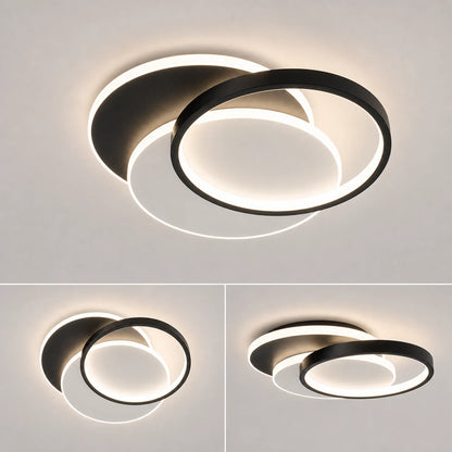 Lustra LED cu telecomanda CHIARA 67W, 3 Cercuri, lumina Rece/Calda/Neutra, Dimabila, Negru - LT633-500R_spec.png