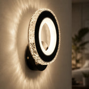 Applique LED NOVA Rotonda, 16W, Noir & Acier Inox, Lumière Chaude/Froide/Neutre - 10_AL073-1BK.png