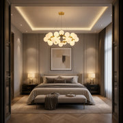 Lustre de chambre LOFT, 25x G9, or blanc, métal, hauteur réglable, moderne - 09_LC802-25GD.png