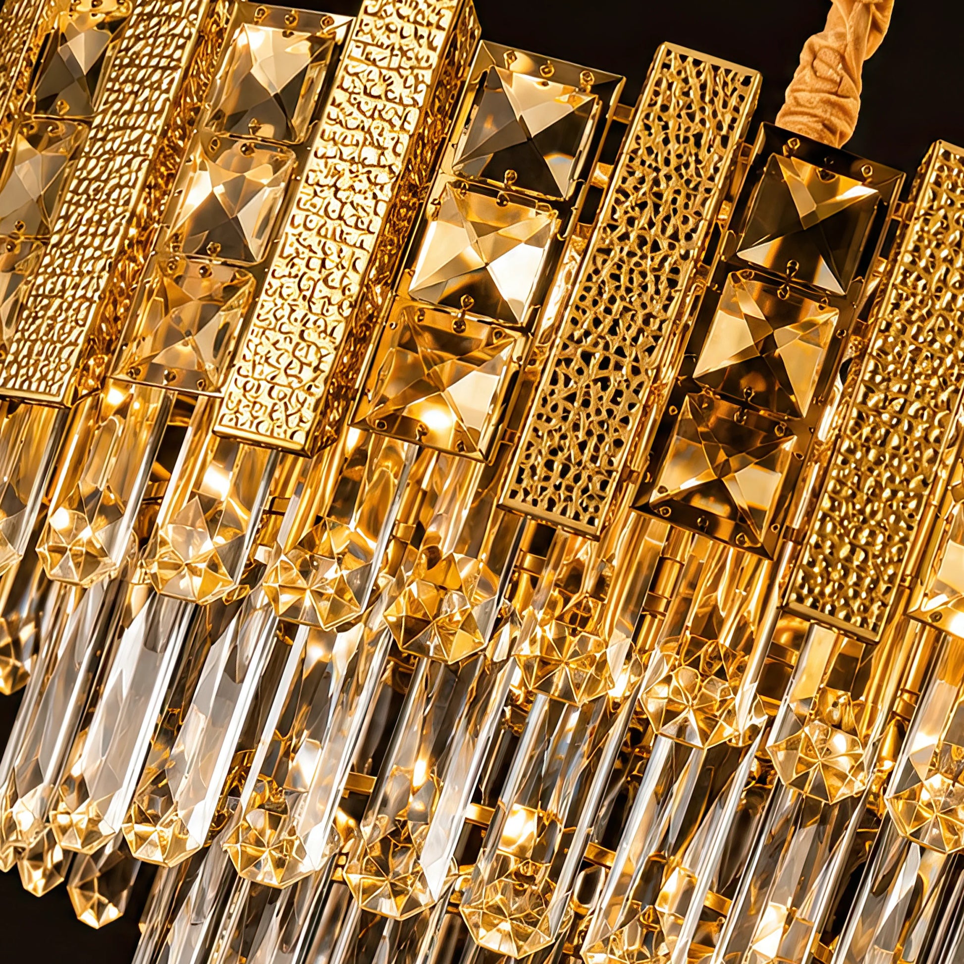 Lustre en Cristal PELES Petito 3xE14, Diamètre 27cm, Or Brillant, Hauteur Réglable - 11_CC8958 300GD.png