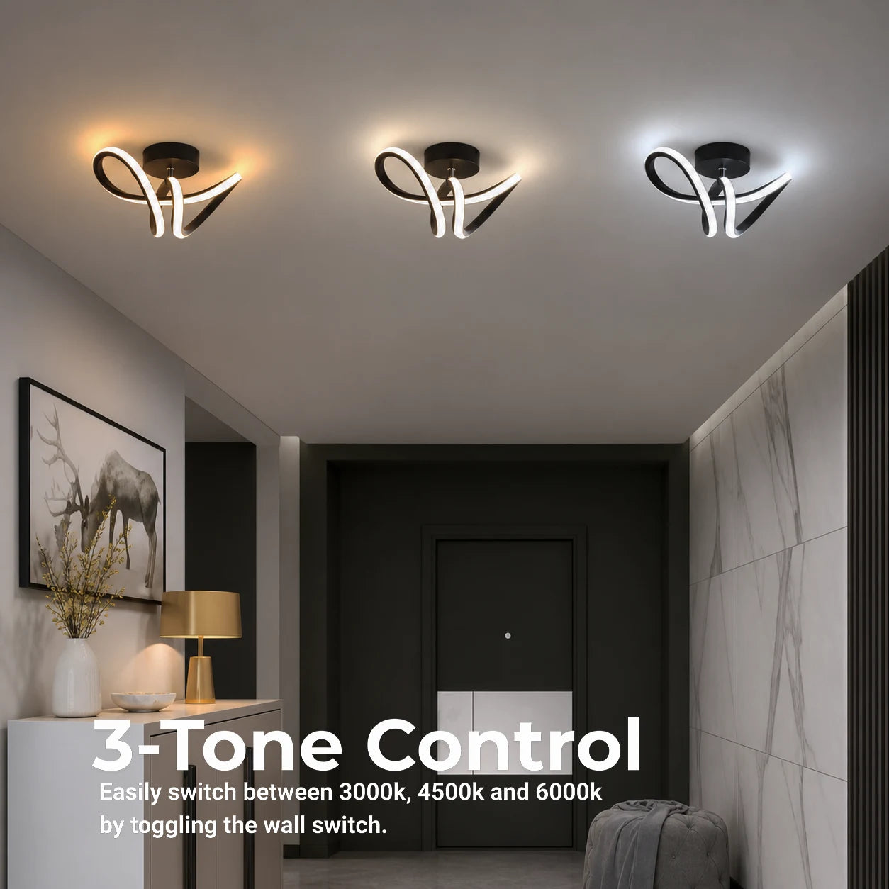 Lustre LED VERTEX Pulse, 13 W, ondulé, lumière froide/chaude/neutre, noir - 11_LL562BK.png