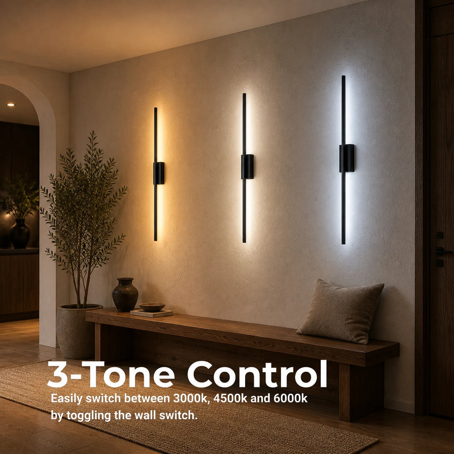 Lustre LED Raffaela 19W, 3000K, 4000K, 6000K, Acrylique 82,5cm, Noir - 11_LL870-80BK.png