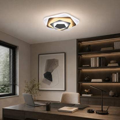 Lustre LED SIENA 40W, Diamètre 23cm, Lumière Froide/Chaude/Neutre, Blanc - 12_LL660WH.png