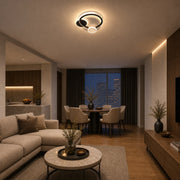 Lustra LED cu cristal PRISMIQ 45W, 3 Cercuri, lumina Rece/Calda/Neutra, Negru - 07_LL654-300BK.png