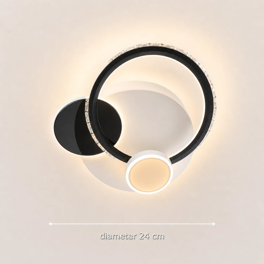Lustra LED cu cristal PRISMIQ 45W, 3 Cercuri, lumina Rece/Calda/Neutra, Negru - 09_LL654-300BK.png