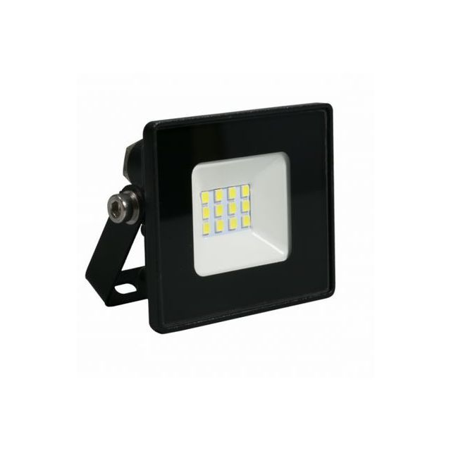 Projecteur LED PE/DMX, IP65, 27W, Noir