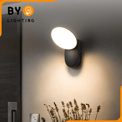Applique d'extérieur LED 10W, AX165, Lumière Chaude 3000K, Noir