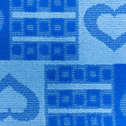 Lot de 3 tapis de bain, 50x40 cm, bleu, antidérapant