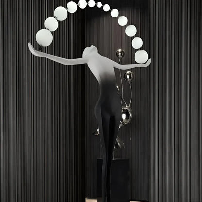 Lampe LED Anatolio 24W 4000KMétal Noir