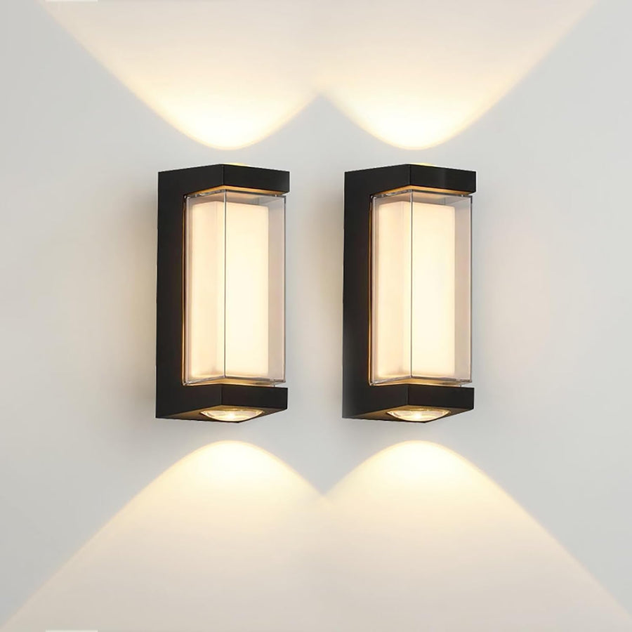 Applique extérieure LED AX150BK 7W Noir