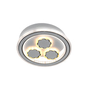 Lustre LED Rylee, 25 W, 3000/4000/6000K, blanc, acrylique