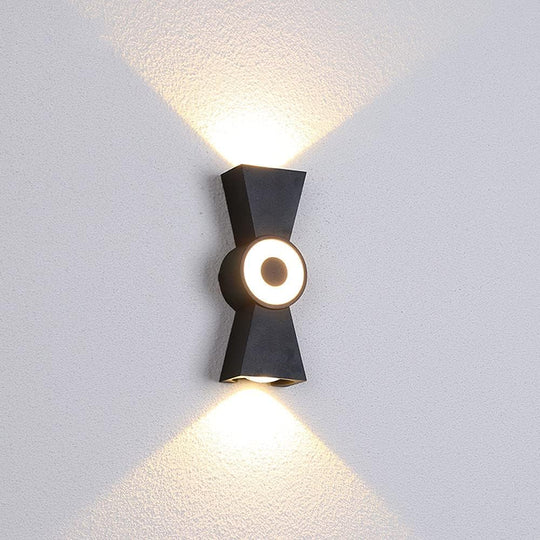 Applique murale d'extérieur LED AX161, 7W, Métal, Noir Appliques d'extérieur Default Title Alessandro Design