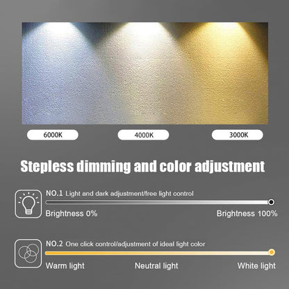 Lustre LED avec télécommande LT771/500GD, 25W, lumière chaude/froide/neutre 3000K/4000K/6000K, variable, or, métal et silicone