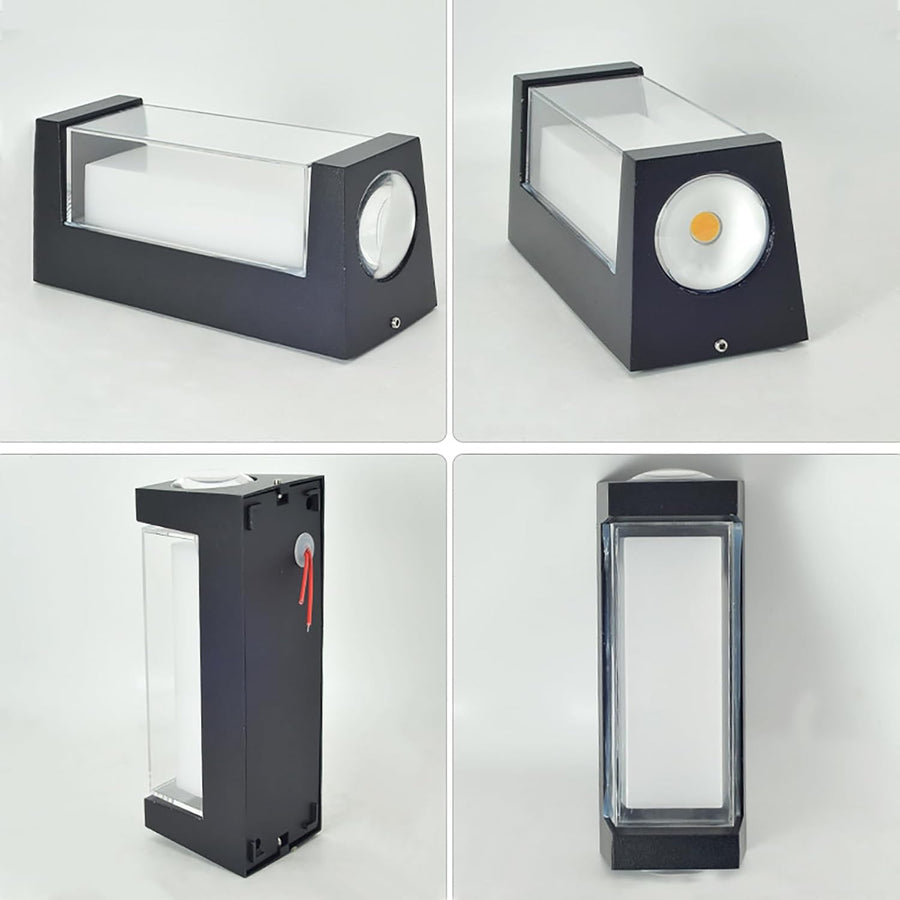 Applique extérieure LED AX150BK 7W Noir