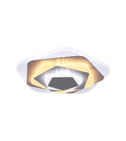 Lustre LED SIENA 40W, Diamètre 23cm, Lumière Froide/Chaude/Neutre, Blanc