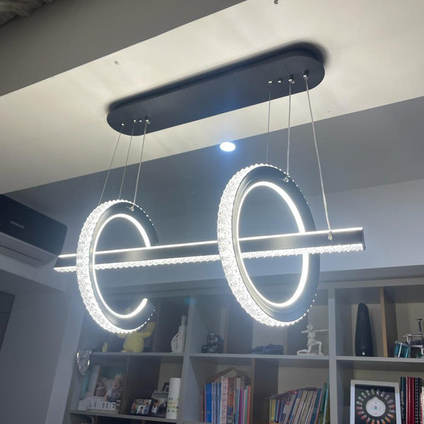 Photo d’un client: Lustres LED en cristal