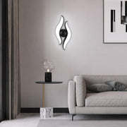 Applique murale LED extérieure et intérieure, 4 Sources x 1W, IP65, ABS, Noir, 3000K